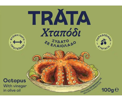 TRATA ΧΤΑΠΟΔΙ ΣΕ ΕΛΑΙΟΛΑΔΟ ΞΥΔΑΤΟ 100gr Σ28 