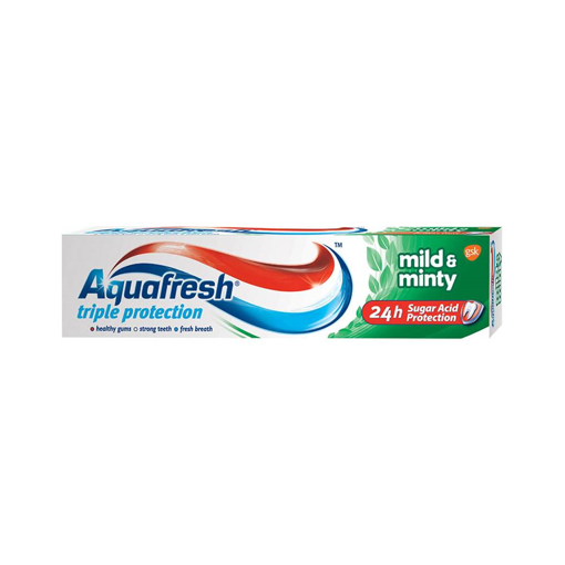 AQUAFRESH ΟΔΟΝΤΟΚΡΕΜΑ TRIPLE PROTECTIOΝ MILD&MINTY 75ml Σ12 