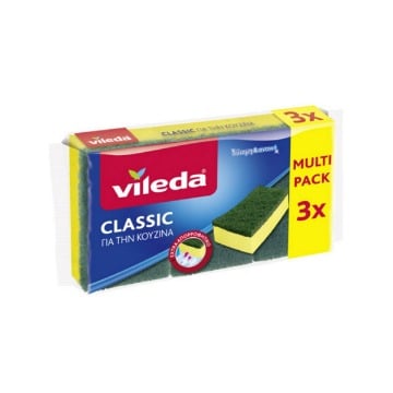 VILEDA ΣΦΟΥΓΓΑΡΑΚΙΑ ΚΟΥΖΙΝΑΣ - (2+1τεμ.) - CLASSIC