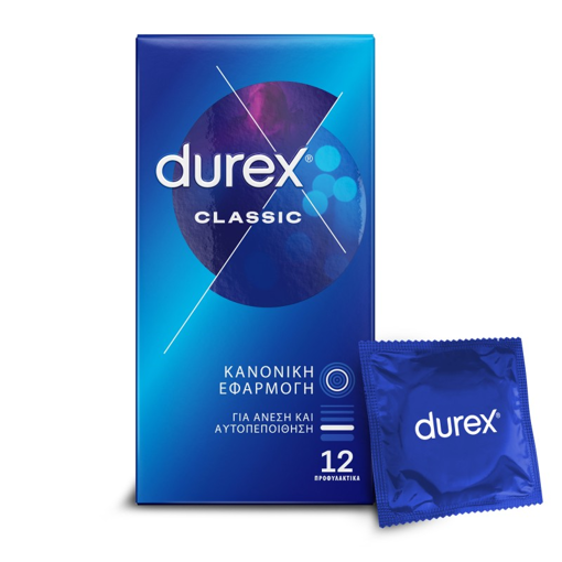 DUREX ΠΡΟΦΥΛΑΚΤΙΚΑ (12τεμ)-(CLASSIC LARGE)