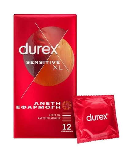 DUREX ΠΡΟΦΥΛΑΚΤΙΚΑ  SENSITIVE  (ΑΝΕΤΗ ΕΦΑΡΜΟΓΗ) 12τμχ