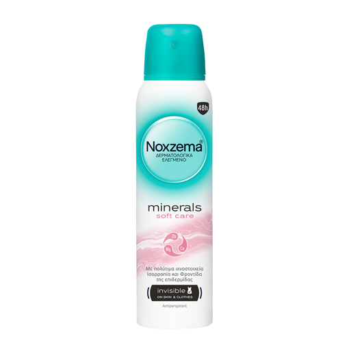 NOXZEMA ΑΠΟΣΜΗΤΙΚΟ SPRAY 48h 150ml - (MINERALS SOFT CARE)