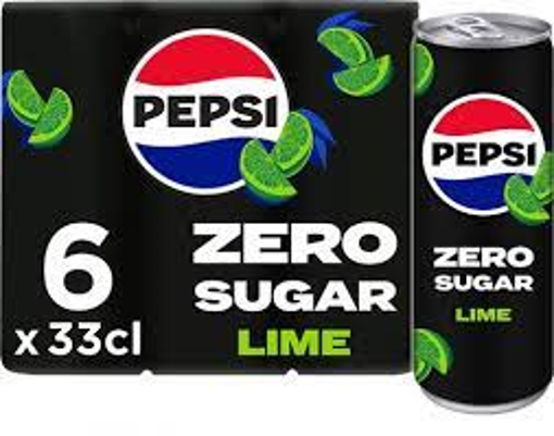 PEPSI BLACK LIME 330mlX6TMX Σ4 