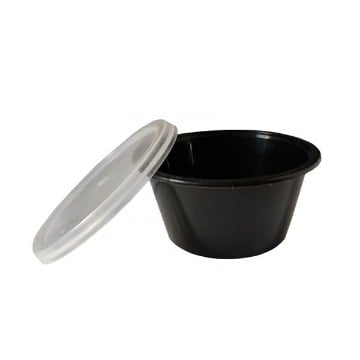 ΣΩΣΑΚΙ (ΜΑΥΡΟ) ΜΕ ΚΑΠΑΚΙ 60ml - (2oz) - (50τεμ.)