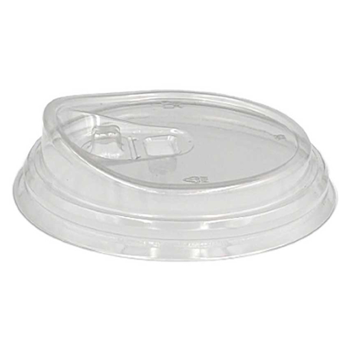 ΚΑΠΑΚΙ FLAT (100τεμ.) - (ΓΙΑ ΧΑΡΤΙΝO 14-16oz) (90mm) - (SIP LOCK NEW) - (PET)