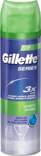 GILLETTE SERIES GEL 200ml (x3 PELLI SENSIBILI)