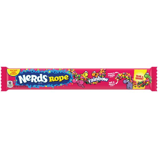 NERDS ROPE ΖΕΛΕΔΑΚΙΑ RAINBOW 26gr