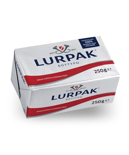 LURPAK ΒΟΥΤΥΡΟ ΑΝΑΛΑΤΟ ΑΛΟΥΜ/ΛΟ 250gr