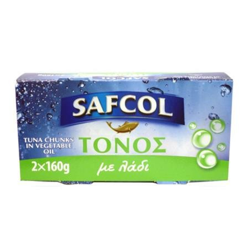 SAFCOL ΤΟΝΟΣ ΣΕ ΛΑΔΙ 2x160gr.