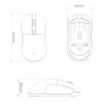 ΕΝΣΥΡΜΑΤΟ & ΑΣΥΡΜΑΤΟ RGB GAMING MOUSE ΜΕ ΛΟΓΙΣΜΙΚΟ ΓΙΑ CUSTOM SETUP ΚΑΙ ΑΝΑΛΥΣΗ ΕΩΣ 19.000 DPI ,DEEPCOOL MG510