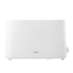 ΦΡΥΓΑΝΙΕΡΑ 2 ΘΕΣΕΩΝ LIFE CRUNCHY WHITE 750W