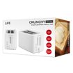 ΦΡΥΓΑΝΙΕΡΑ 2 ΘΕΣΕΩΝ LIFE CRUNCHY WHITE 750W