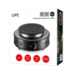 ΕΠΙΤΡΑΠΕΖΙΑ ΗΛΕΚΤΡΙΚΗ ΕΣΤΙΑ 500W LIFE MATAKI BLACK