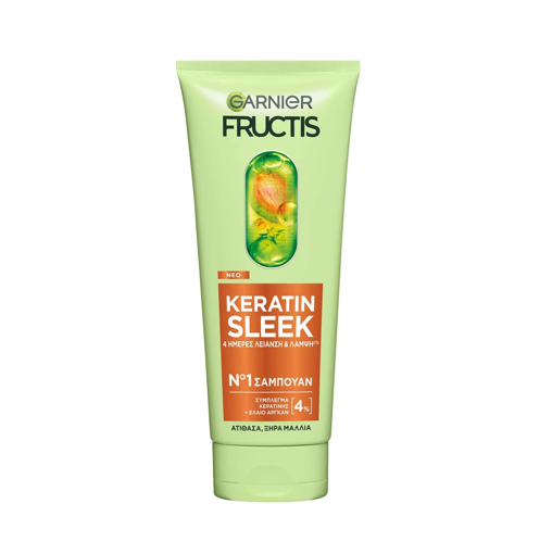 GARNIER FRUCTIS ΣΑΜΠΟΥΑΝ 200ml - (KERATIN SLEEK)