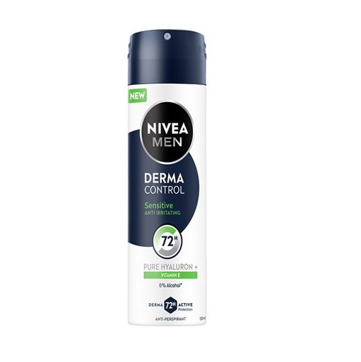 NIVEA MEN DERMA CONTROL SPRAY 72H 150ml - (SENSITIVE)