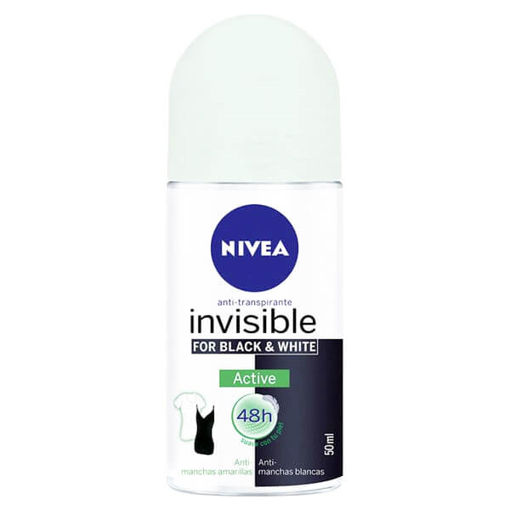 NIVEA ROLL-ON 50ml - (B & W) (INVISIBLE) (ACTIVE)