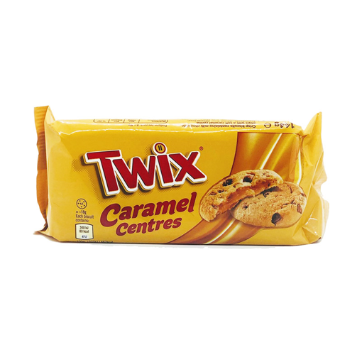 Twix ΜΠΙΣΚΟΤΑ Caramel Centres Biscuits 144gr