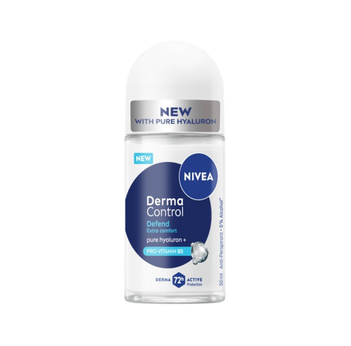 NIVEA DERMA CONTROL ROLL-ON 72H 50ml - (DEFEND)