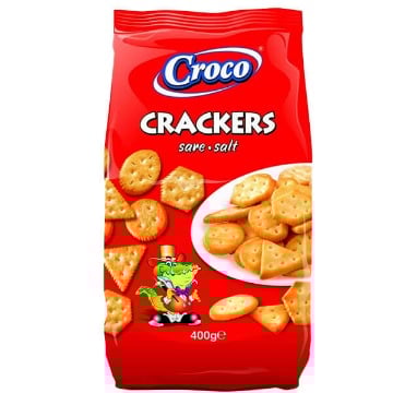 CROCO ΚΡΑΚΕΡΣ 400gr. - (ΑΛΜΥΡΑ)