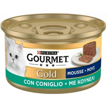 GOURMET GOLD ΓΑΤΟΤΡΟΦΗ 85gr - (ΚΟΥΝΕΛΙ)