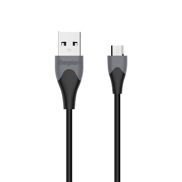 ΚΑΛΩΔΙΟ USB 2.0 A ΣΕ MICRO-USB 1.2m ΜΑΥΡΟ/ΓΚΡΙ ENERGIZER C610MGBK