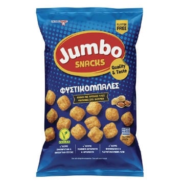 JUMBO SNACKS 102gr. - (ΦΥΣΤΙΚΟΜΠΑΛΕΣ) (χωρίς γλουτένη) (81228)