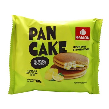 ΦΑΙΔΩΝ PANCAKES (7x60gr) - (ΚΡΕΜΑ ΛΕΜΟΝΙΟΥ)