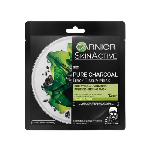 GARNIER SKIN ACTIVE ΜΑΣΚΑ PURE CHARCOLE 28g