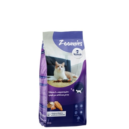 KIBBUS PET ZOOMIES ΤΡΟΦΗ ΓΙΑ ΓΑΤΕΣ 2kg