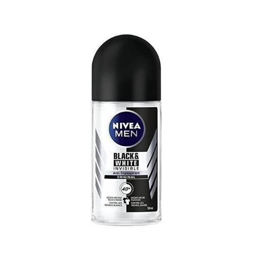 NIVEA MEN ROLL-ON BLACK & WHITE INVISIBLE 48h 50ml