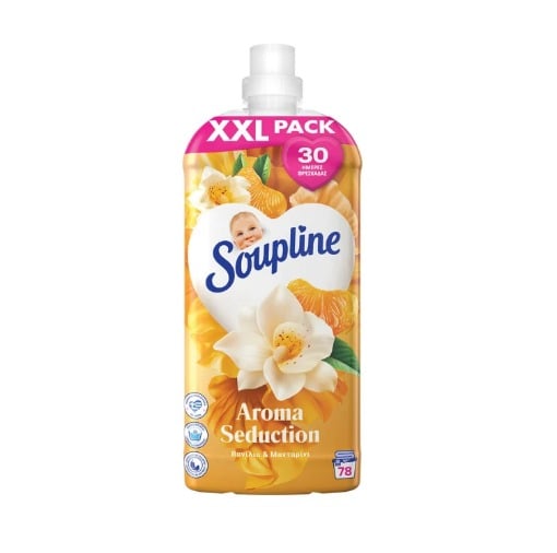 SOUPLINE ΣΥΜΠ/ΝΟ ΜΑΛΑΚΤΙΚΟ 78μεζ. (1638ml) - (AROMA SEDUCTION/ΒΑΝΙΛΙΑ&ΜΑΝΤΑΡΙΝΙ)