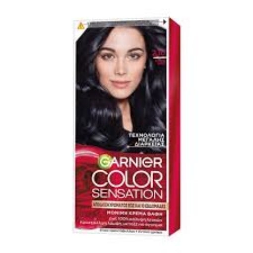 GARNIER COLOUR SENSATION 2.10 ΜΑΥΡΟ ΜΠΛΕ 40ml