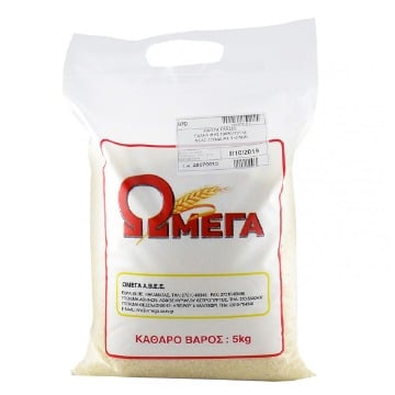 ΩΜΕΓΑ ΡΥΖΙ ΓΛΑΣΣΕ 5 Kg. - (ΕΓΧΩΡΙΟ)