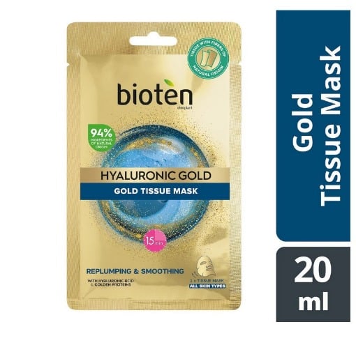 BIOTEN TISSUE MASK HYALURONIC GOLD 25ml
