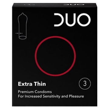 DUO ΠΡΟΦΥΛΑΚΤΙΚΑ EXTRA THIN (ΠΟΛΥ ΛΕΠΤΑ) 3ΤΜΧ