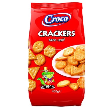 CROCO ΚΡΑΚΕΡΣ 400gr. - (ΑΛΜΥΡΑ)